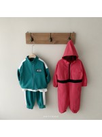 【現貨】oottbebe - 魷魚游戲服裝【參加者訓練服】(M尺碼)